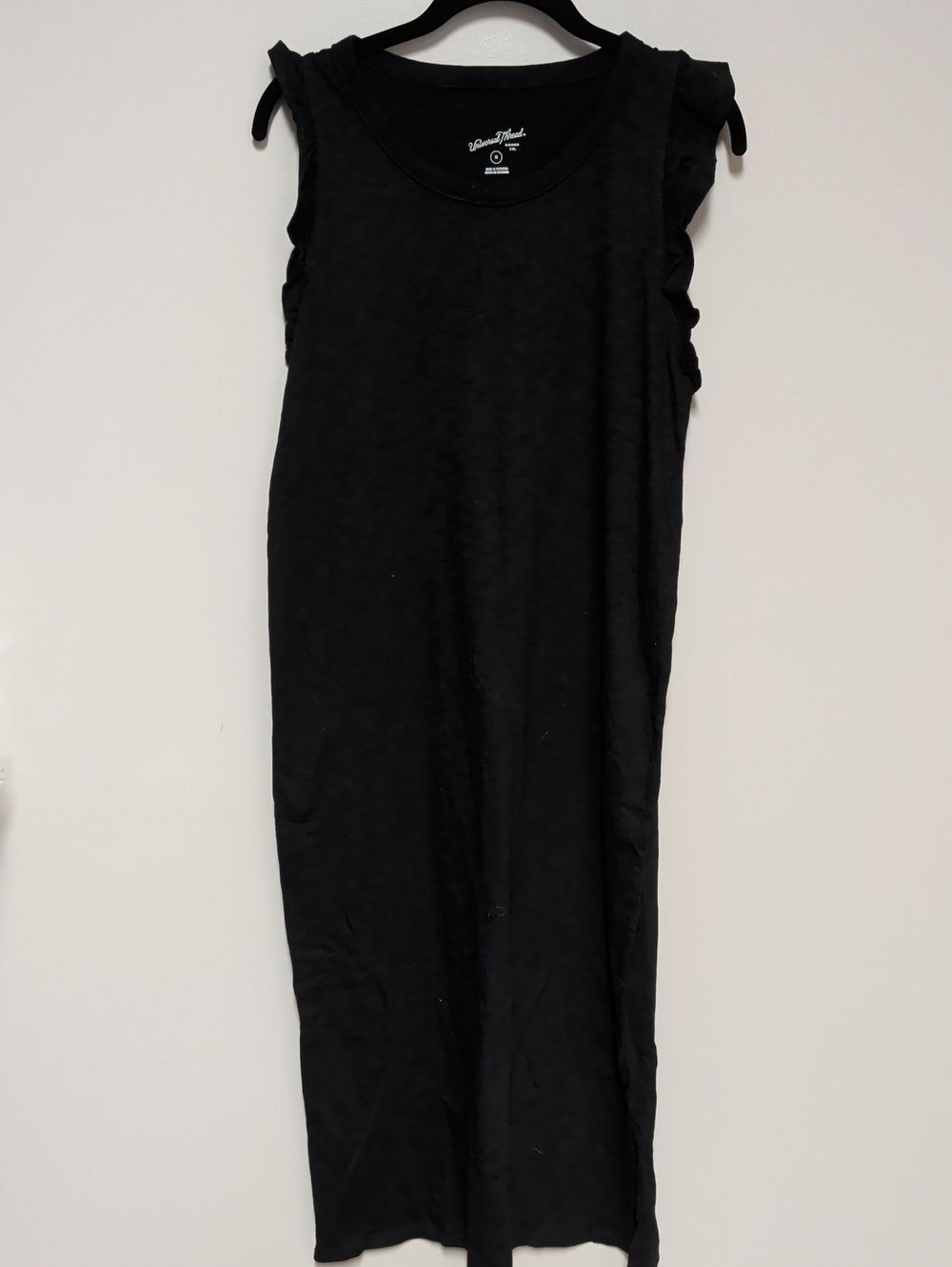 Universal Thread Black Tie-Shoulder Sleeveless Maxi Dress